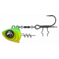 TETE PLOMBEE SAVAGE GEAR MONSTER VERTICAL HEAD 40G CHARTREUSE 1611096