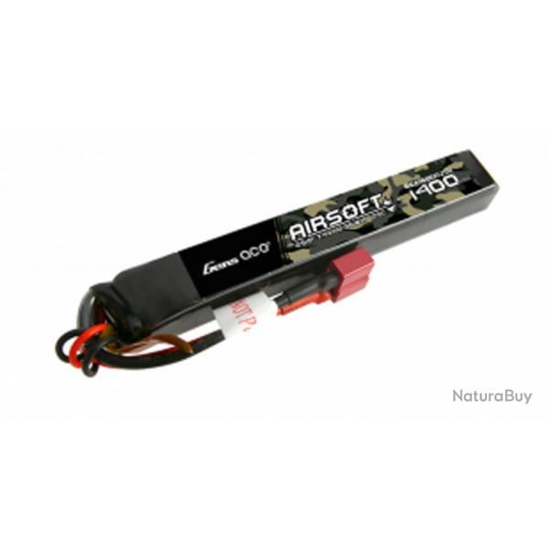 Batterie Lipo 2S 7.4V 1400mAh 25C 1 stick Genspow-7.4V 1400mah T Plug