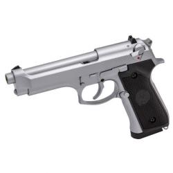 Réplique airsoft pistolet GBB 92F Silver-Raven R92F Silver