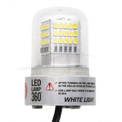 Lampe LED DTD 360° Blanc