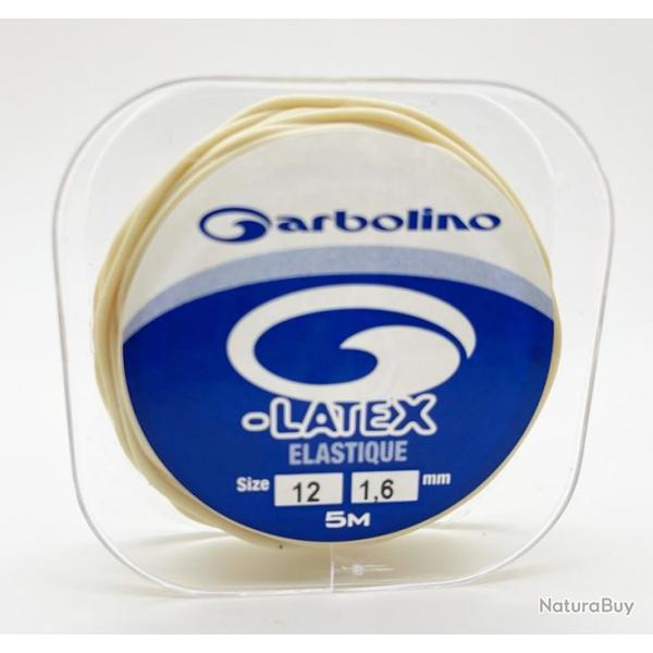 Elastique plein G Latex Garbolino 1,6 mm