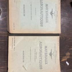 Manuels militaires Matériaux Aéronautiques 1960