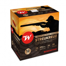 Cartouches Winchester STREUKREUZ - Cal. 12/70 - Par 25 - 9