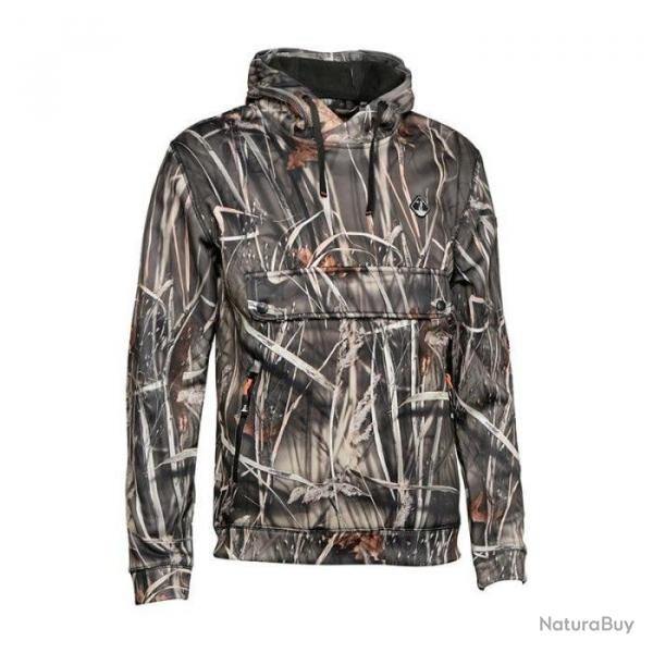 Sweatshirt enfant Percussion  capuche Camo Wet