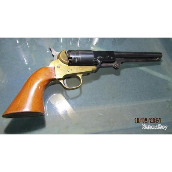 revolver cal 44 poudre noire colt patin occas cowboy far west 1851 emplacement crosse Pietta 1987