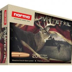 20 BALLES NORMA CAL 243win WHITETAIL 6.48 g,  Remplace ALASKA , New !!!