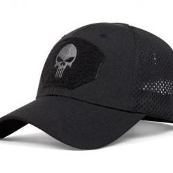 Casquette Punisher Noire