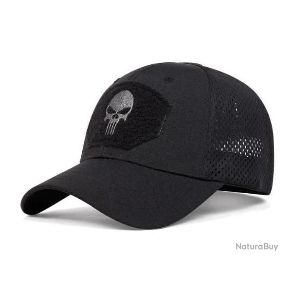 Casquette Punisher Noire