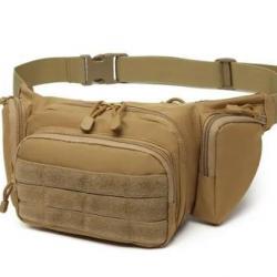 Sacoche banane tactique - Beige/TAN - v1 - Livraison gratuite