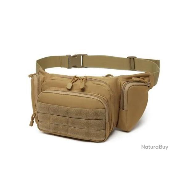 Sacoche banane tactique - Beige/TAN - v1 - Livraison gratuite