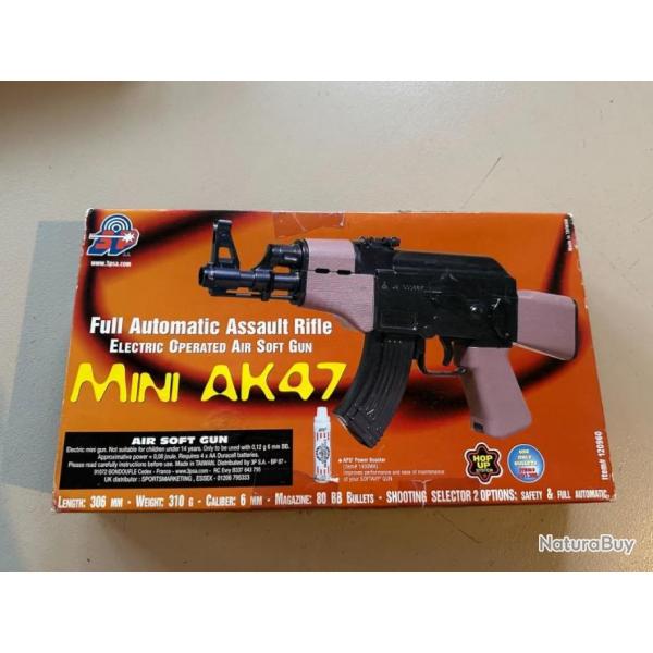 Mini gun electrique Airsoft Mini AK47