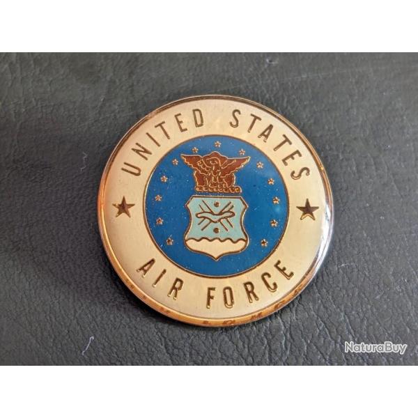 I pins Insigne Militaire United States US Air Force Militaria Airborne badge  Taille : 30  mm tres b