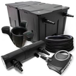 Kit de filtration avec Pond Filter 60000l, 24W UVC équipé 0247 bassin54055