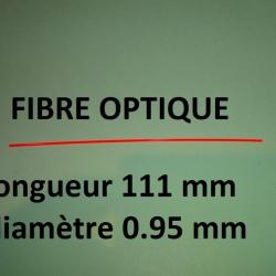 fibre optique de guidon diamètre 0.95 mm longueur 111mm - VENDU PAR JEPERCUTE (R740)