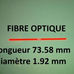 fibre optique de guidon diamètre 1.92mm longueur 73.58mm - VENDU PAR JEPERCUTE (R741)