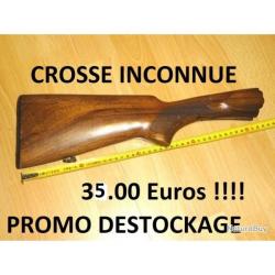 crosse fusil superposé INCONNUE (ZOLI FRANCHI BERETTA VERNEY CARRON ?? - VENDU PAR JEPERCUTE (R742)