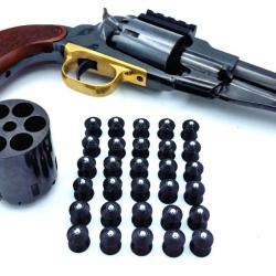 Pack 60 Ogives blindées Flex tir réduit calibre 36 poudre noire