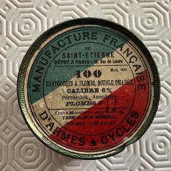 Manufrance - Boite cartouches 6mm
