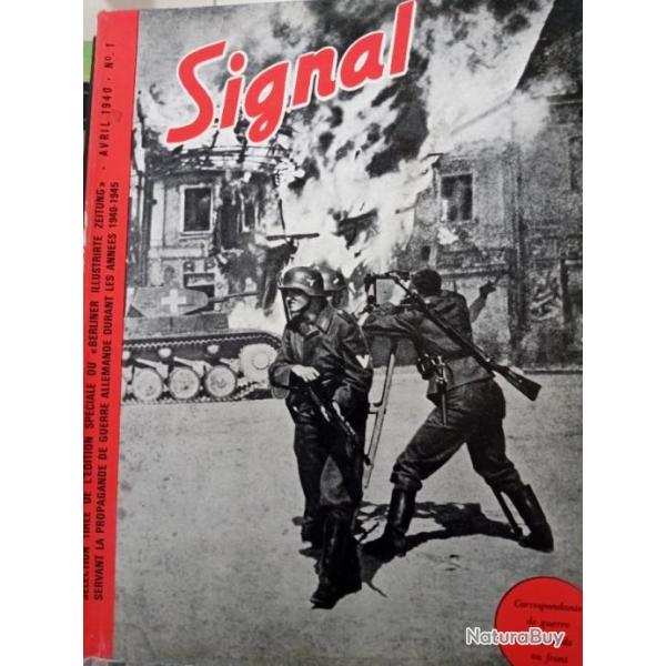 Serie de 3 volumes SIGNAL de 1940   1943