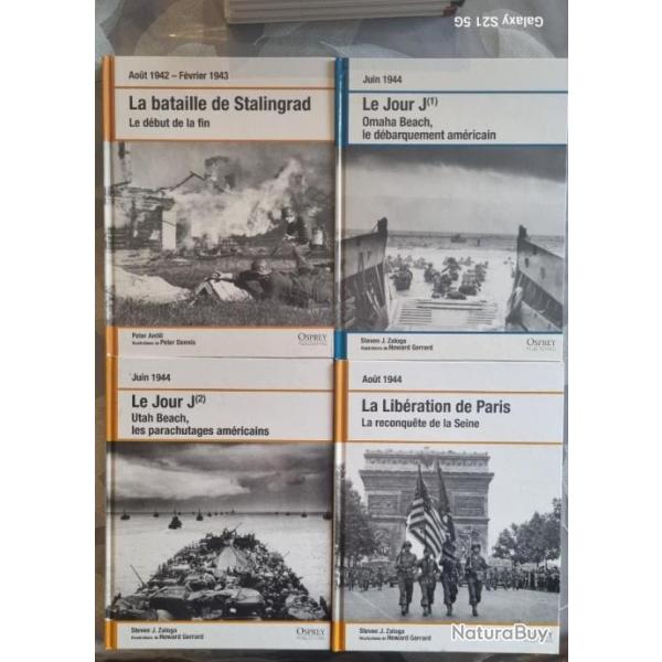 Livres WW2 srie Osprey lot 2