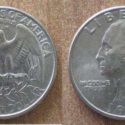 Usa 25 Cents 1993 Quarter Dollar Mint P Philadelphia Cent Piece Etats Unis Dollars