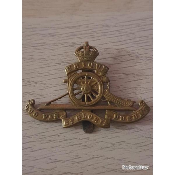 Insigne cap badge royal artillerie GB WW1 WW2