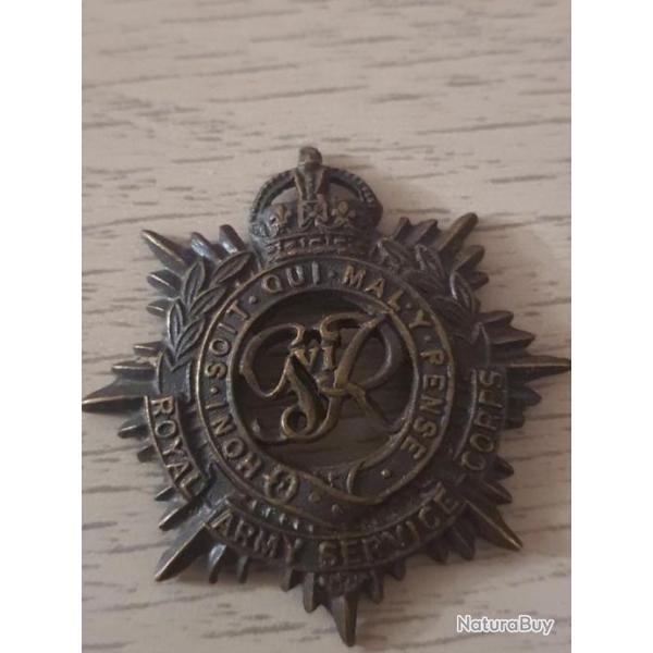 Insigne cap badge Royal Army Service Corps