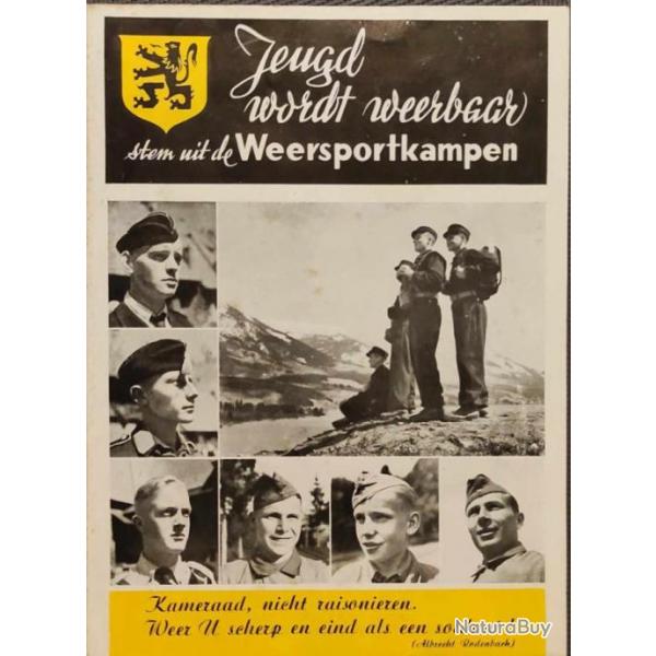 Livret de propagande allemand WW2 (jeunesse des Flandres)