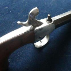 Petit Pistolet coup de poing dit de coffre vers 1840