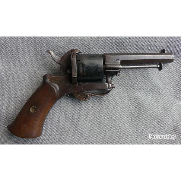 Revolver7mm  broche type Lefaucheux modle dit du commerce