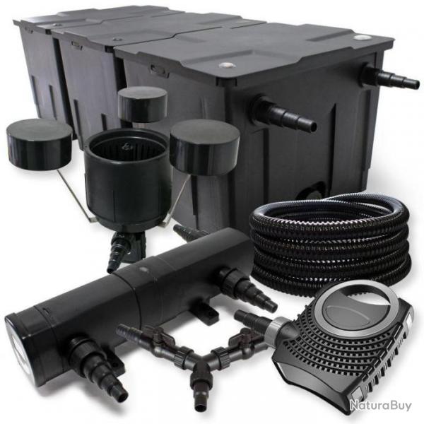 ++Kit de filtration de bassin 90000l 18W UVC quip 0286 bassin55216