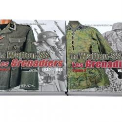Les Grenadiers de la Waffen Tome 1 et Tome 2 par Jean-François Pelletier - HEIMDAL