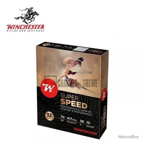 10 Cartouches WINCHESTER Super Speed Gnration 2 36g cal 12/70 PB 1