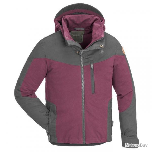 Veste Rando Bordeaux pour Enfants Hybride Finnveden Pinewood - 6A