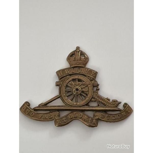 Insigne cap badge royal artillerie GB