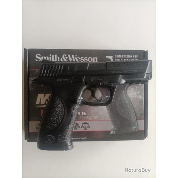 Pistolet SMITH & WESSON M&P 40 4.5 BB's licence UMAREX + 5 sparclettes