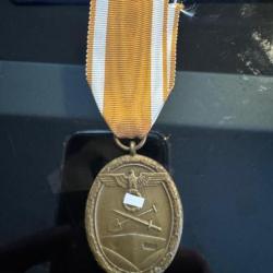 Médaille des fortifications Allemagne WW 2