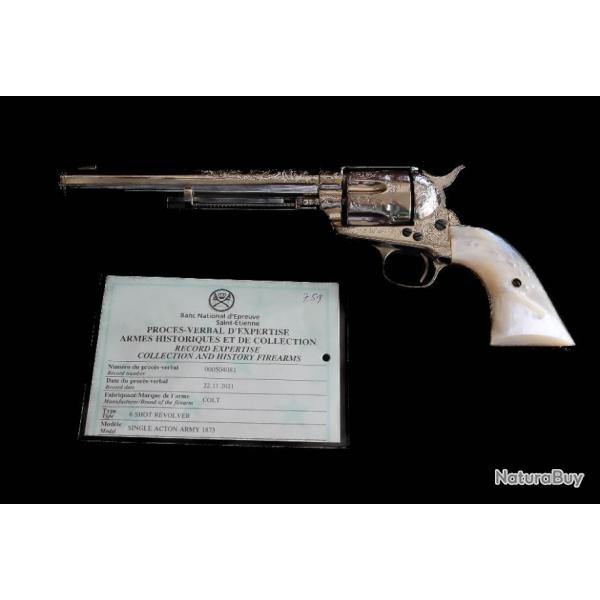 MAGNIFIQUE COLT S.A.A.CAL 45 LC GRAVE ref 759