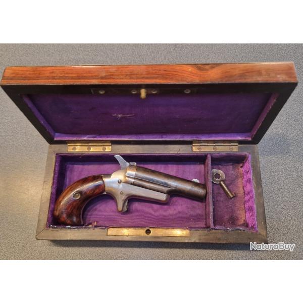 TRES BEAU DERRINGER COLT THUER N3. CAL .41 EN COFFRET  REF 765