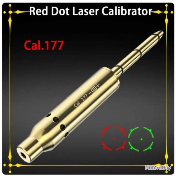 Laser-Viseur laser  point rouge Cal 4.5 mm  .177