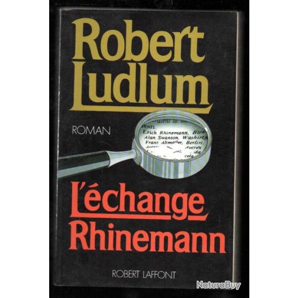 robert ludlum l'change rhinemann  thriller grand format