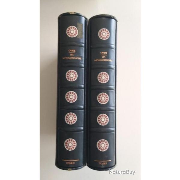 Ovide les mtamorphoses en 2 volumes de luxe.