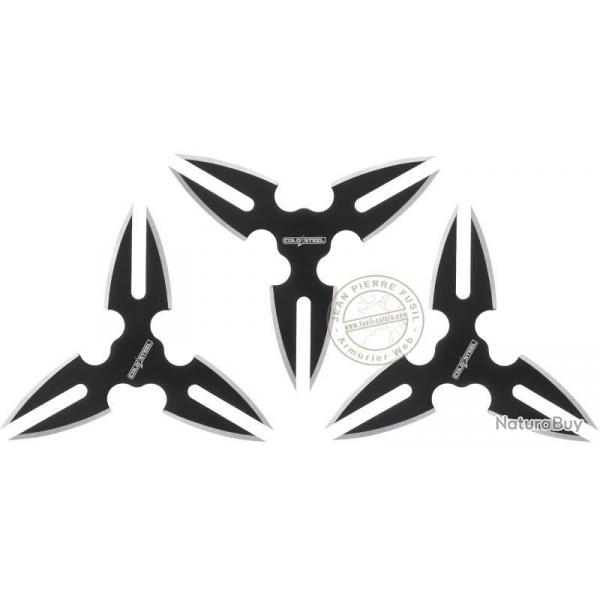 COLD STEEL - Lot de 3 toiles de lancer 3 branches