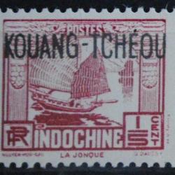 timbre 1937 KOUANG TCHEOU Neuf YT n° 98