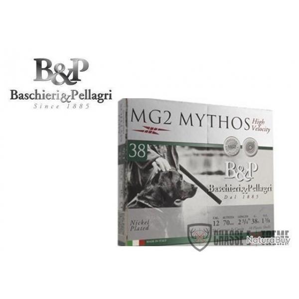 10 Cartouches B&P Mg2 Mythos Hv 38Gr Cal 12/70 Pb N 7