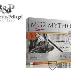 10 Cartouches B&P MG2 Mythos Fibre 30Gr Cal 20/70 Pb N 8