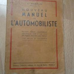 Manuel de l'Automobiliste 1940