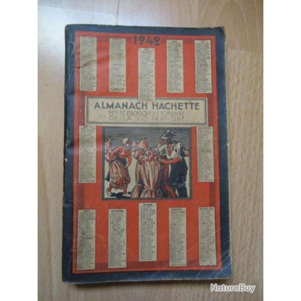 Almanach HACHETTE 1942