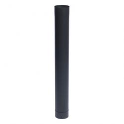 Tuyau rigide TEN 344011 émail noir mat 100cm D150mm