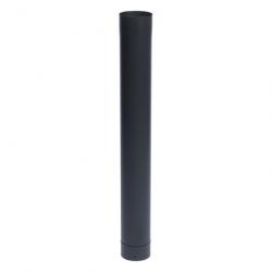 Tuyau rigide TEN 344015 émail noir mat 100cm D139mm